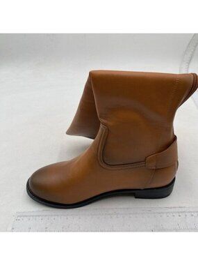 Womens Knee High Boots Flat,Round Toe Mid Calf Booties,Low Chunky Heel Long Boot